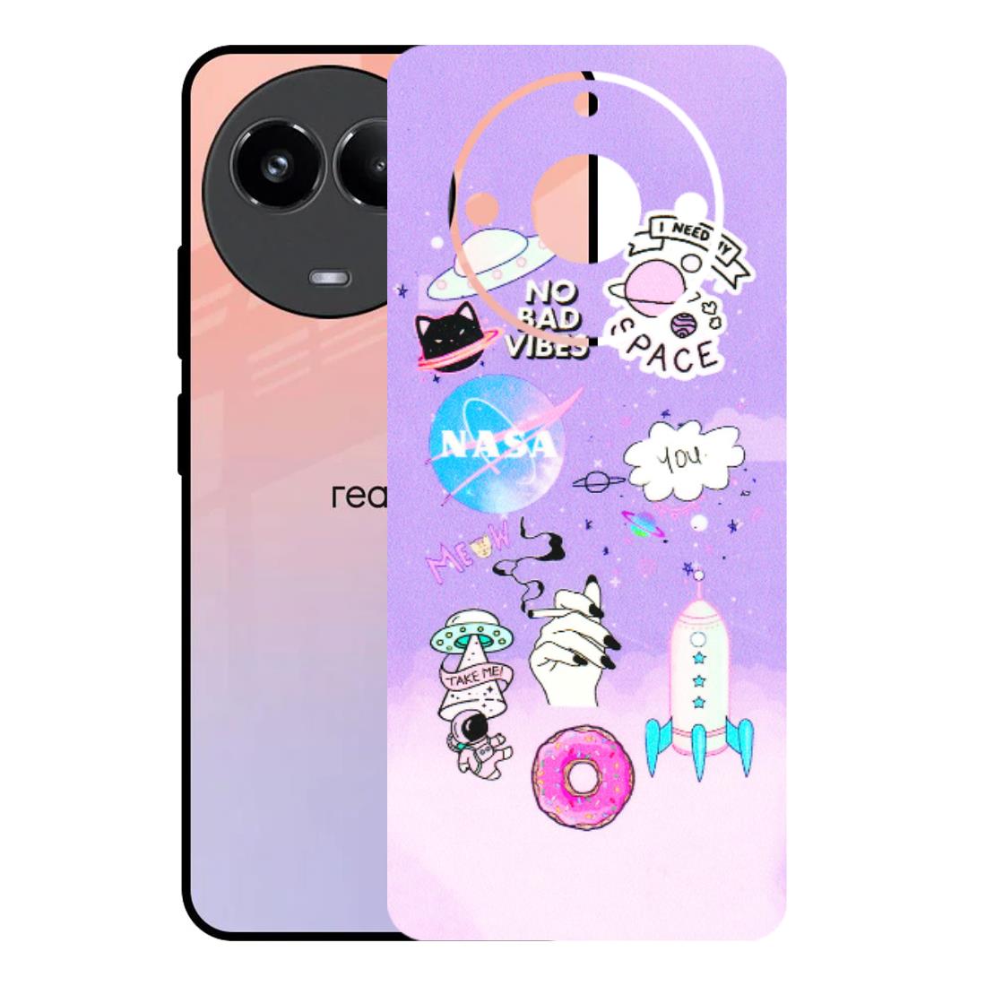 Realme Phone Skins (All Models) - I Need My Nasa   Skin - 3D Embossed Finish (L-149) Realme 11 (5G)