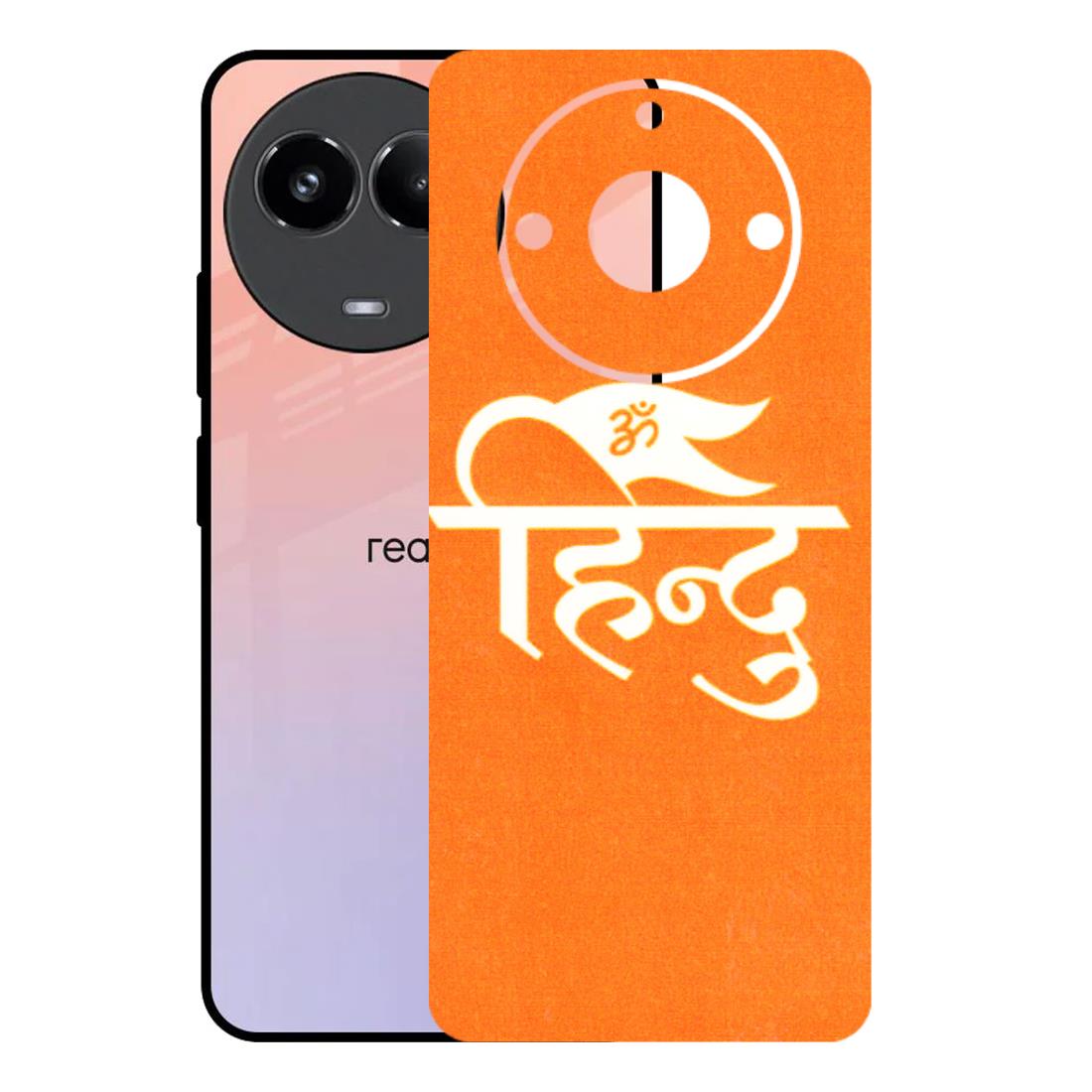 Realme Phone Skins (All Models) - Hindu Kesari - 3D Embossed Finish (L-154) Realme 11 (5G)