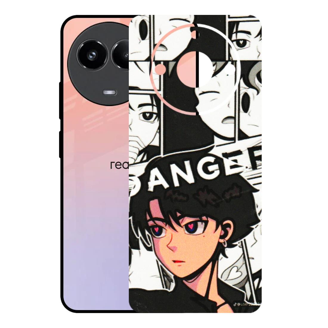 Realme Phone Skins (All Models) - Danger Anime - 3D Embossed Finish (L-155) Realme 11 (5G)