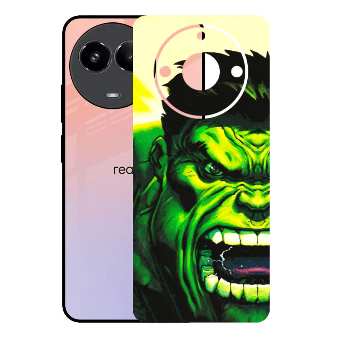 Realme Phone Skins (All Models) - Hulk - 3D Embossed Finish (L-180) Realme 11 (5G)