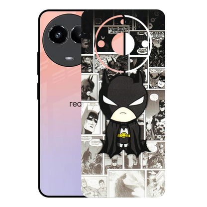 Realme Phone Skins (All Models) - Toon Batman - 3D Embossed Finish (L-182) Realme 11 (5G)