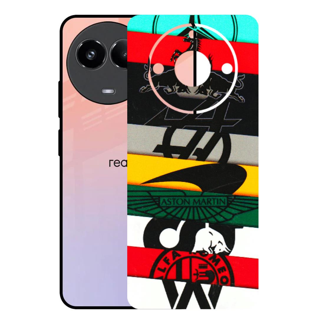 Realme Phone Skins (All Models) - Multi Designer Brands - 3D Embossed Finish (L-187) Realme 11 (5G)