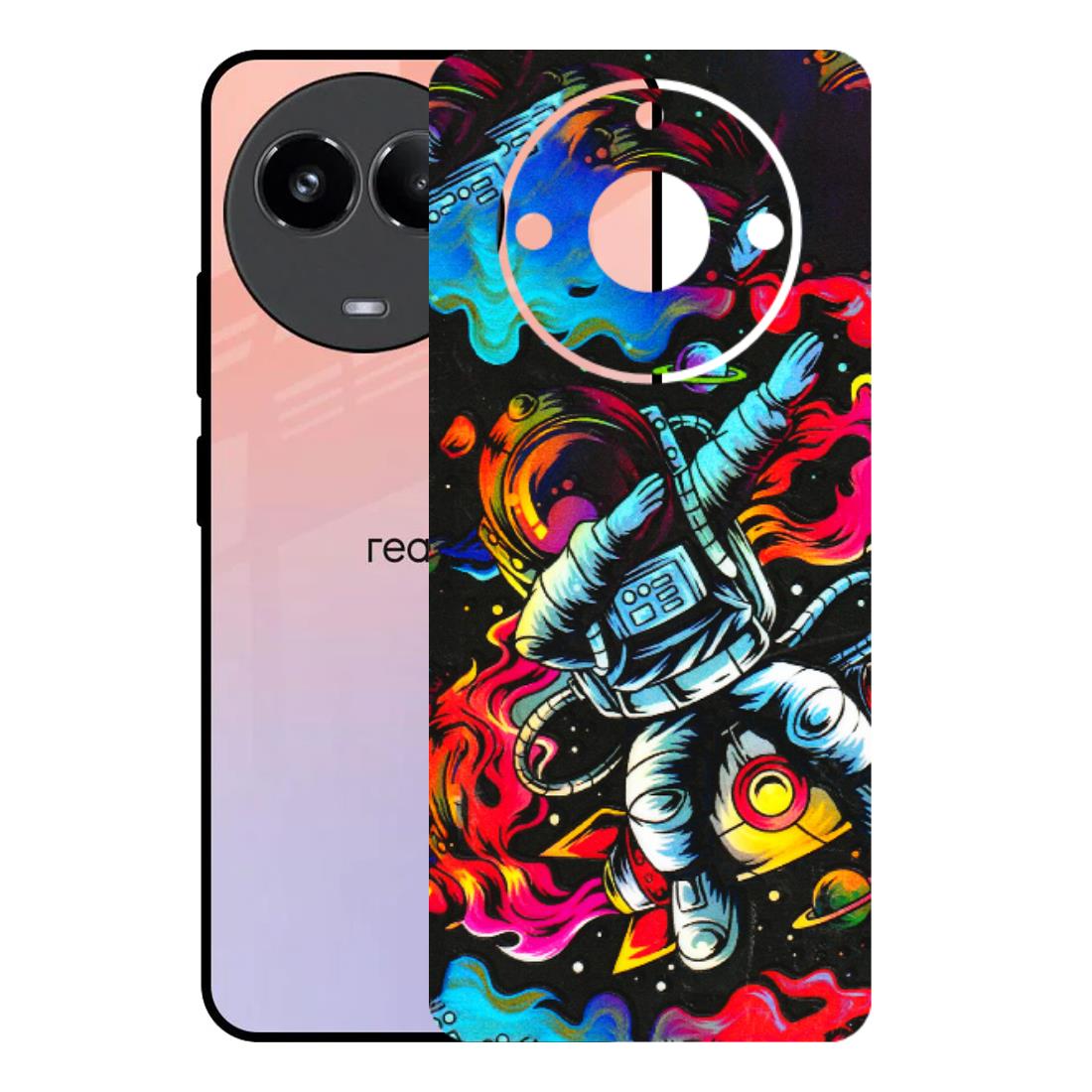 Realme Phone Skins (All Models) - Astronaut Dope - 3D Embossed Finish (L-191) Realme 11 (5G)