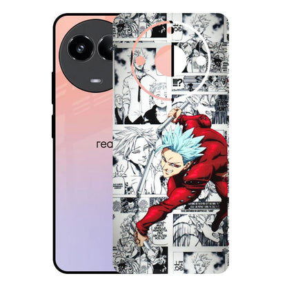 Realme Phone Skins (All Models) - Anime Comic - 3D Embossed Finish (L-192) Realme 11 (5G)