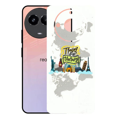 Realme Phone Skins (All Models) - Travel Therapy - 3D Embossed Finish (L-199) Realme 11 (5G)