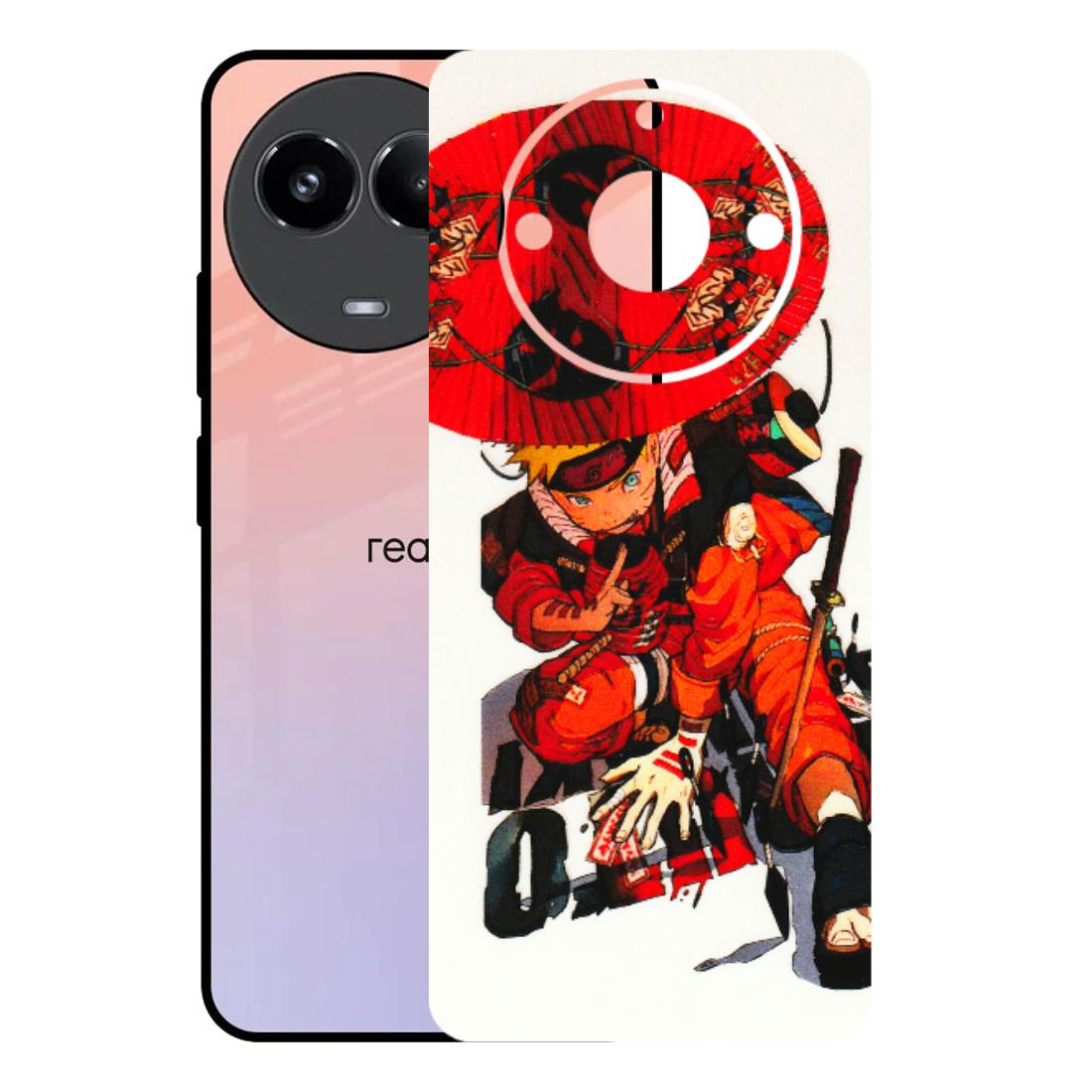 Realme Phone Skins (All Models) - Naruto - 3D Embossed Finish (L-208) Realme 11 (5G)