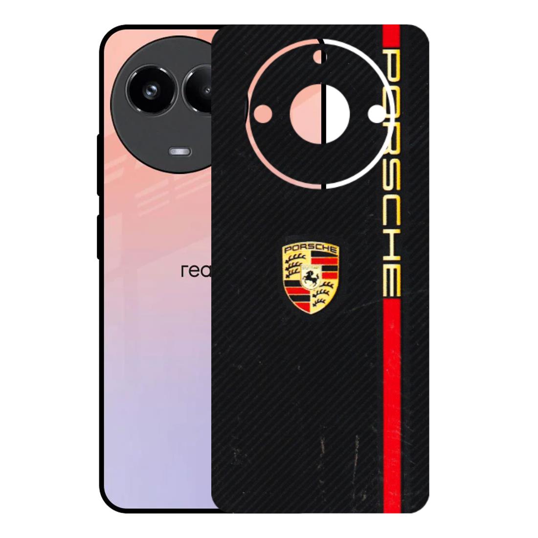 Realme Phone Skins (All Models) - Premium Porsche - 3D Embossed Finish (L-225) Realme 11 (5G)