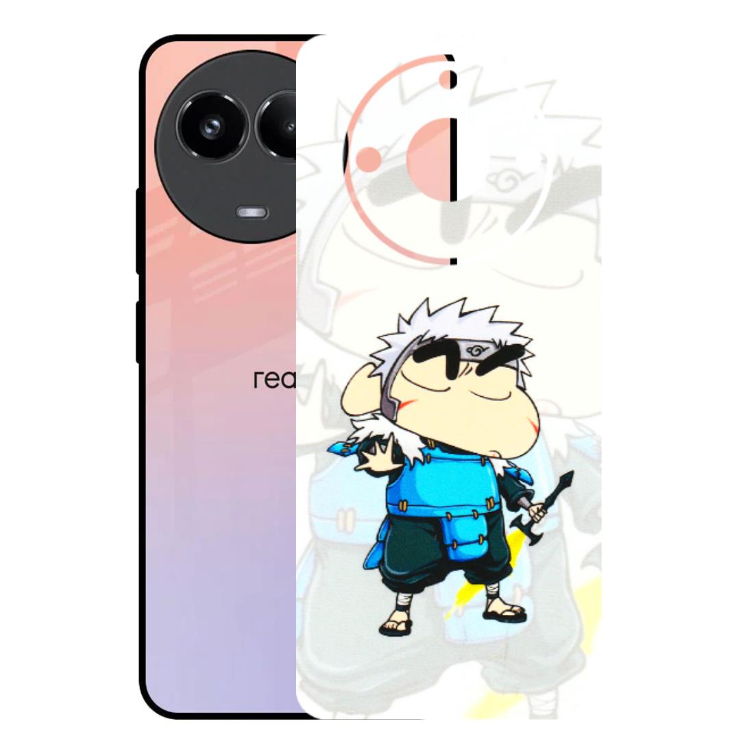 Realme Phone Skins (All Models) - Angry Young Shinchan - 3D Embossed Finish (L-226) Realme 11 (5G)