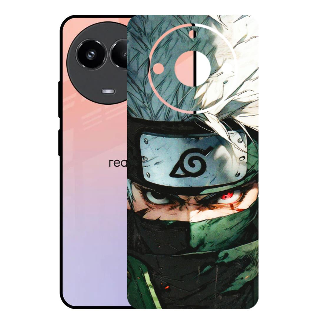 Realme Phone Skins (All Models) - Kakashi Red Eye Focus - 3D Embossed Finish (L-227) Realme 11 (5G)