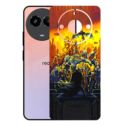 Realme Phone Skins (All Models) - Games Doodles - 3D Embossed Finish (L-24) Realme 11 (5G)