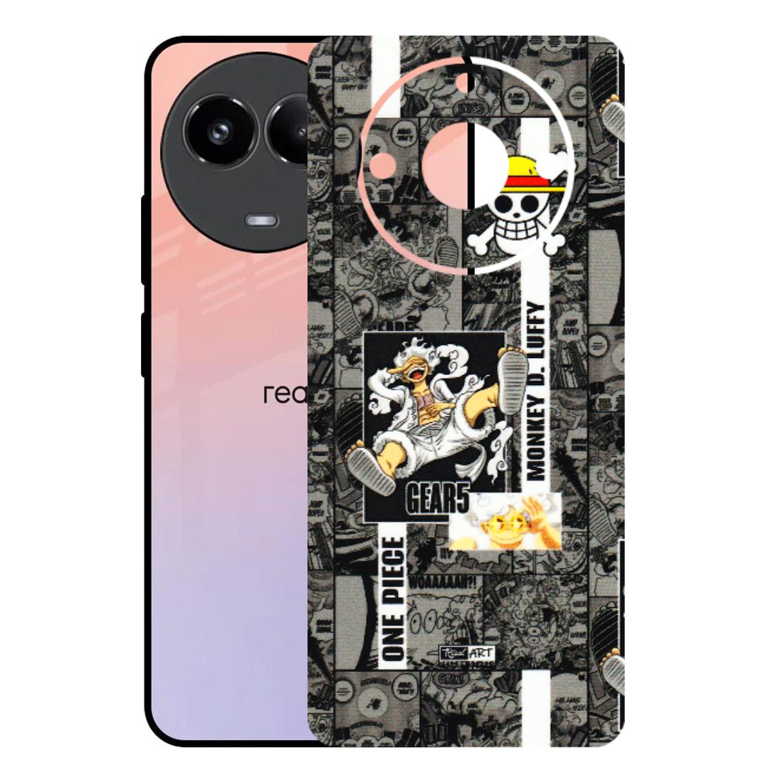 Realme Phone Skins (All Models) - Cuffy Anime MonkeyCamic - 3D Embossed Finish (L-242) Realme 11 (5G)