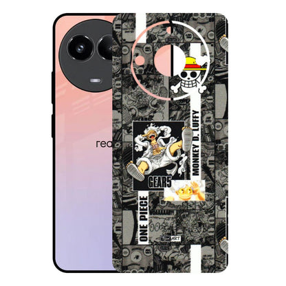 Realme Phone Skins (All Models) - Cuffy Anime MonkeyCamic - 3D Embossed Finish (L-242) Realme 11 (5G)