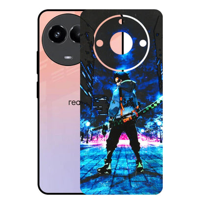 Realme Phone Skins (All Models) - Demon Slayer Sword - 3D Embossed Finish (L-247) Realme 11 (5G)