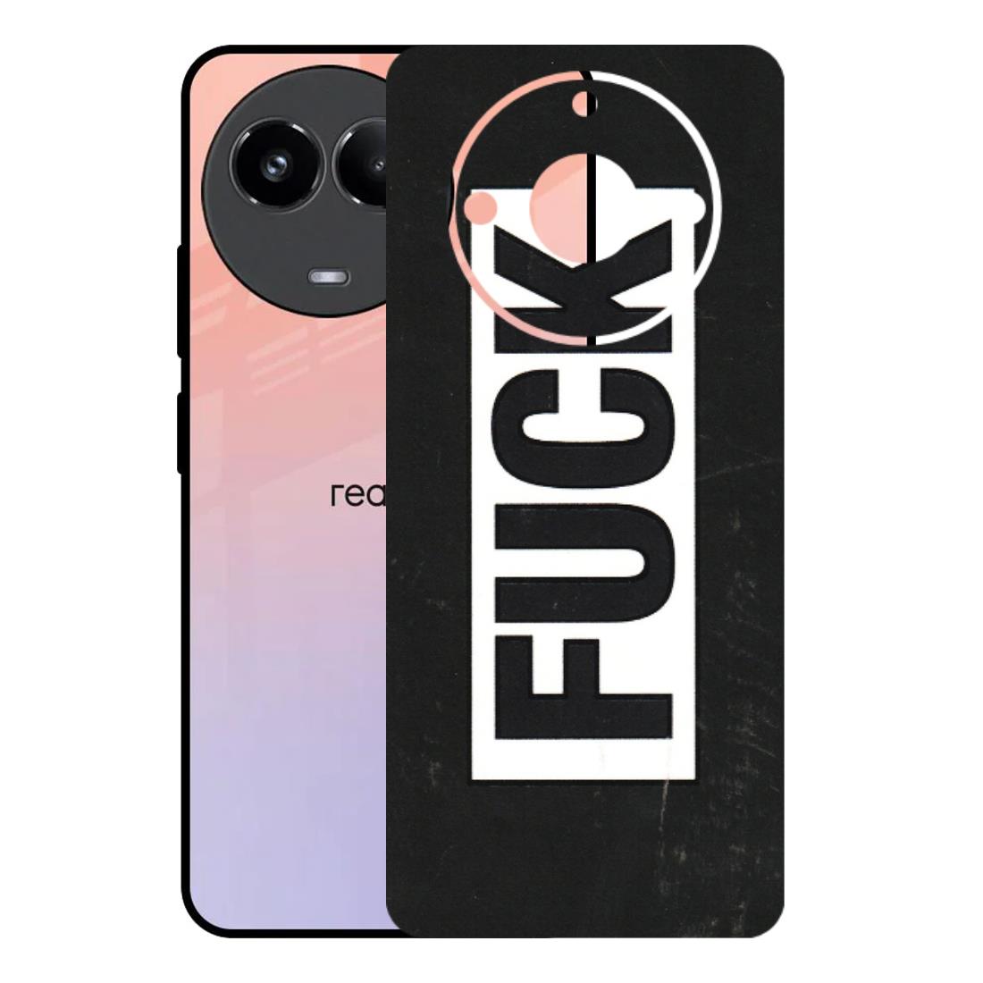 Realme Phone Skins (All Models) - The F Word - 3D Embossed Finish (L-255) Realme 11 (5G)
