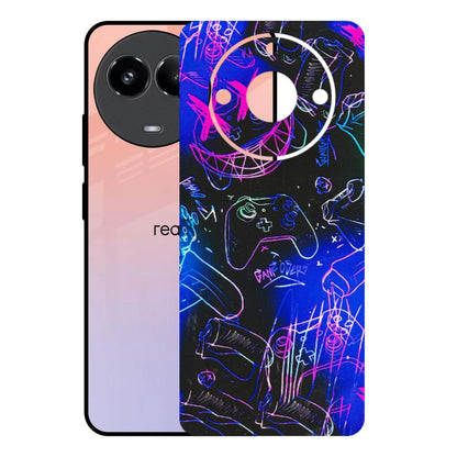 Realme Phone Skins (All Models) - Gamers Paradise - 3D Embossed Finish (L-258) Realme 11 (5G)