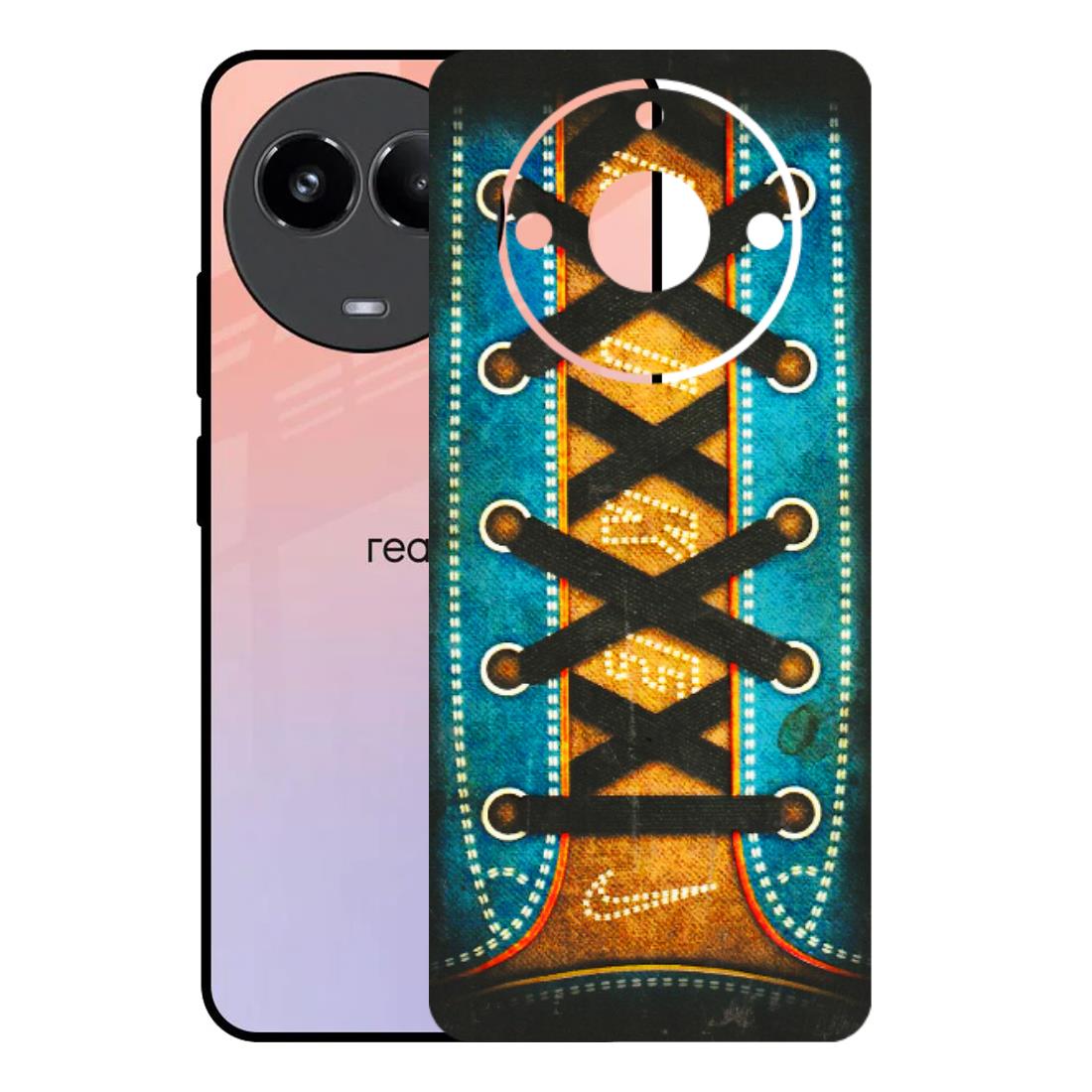 Realme Phone Skins (All Models) - Sneakers Lover Nike - 3D Embossed Finish (L-262) Realme 11 (5G)