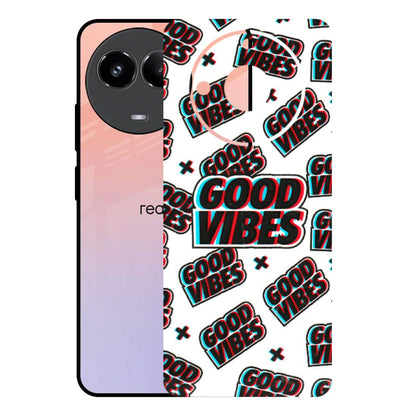 Realme Phone Skins (All Models) - Good Vibes - 3D Embossed Finish (L-282) Realme 11 (5G)