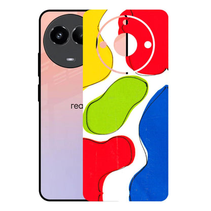 Realme Phone Skins (All Models) - RGB Colour Paint - 3D Embossed Finish (L-284) Realme 11 (5G)
