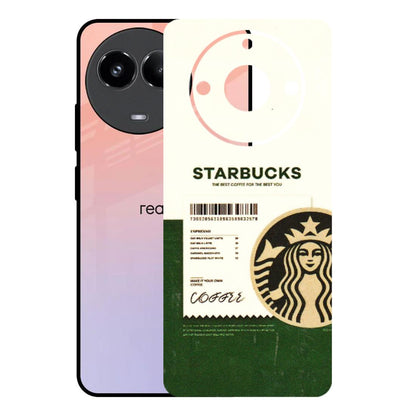 Realme Phone Skins (All Models) - Starbucks Barcode - 3D Embossed Finish (L-308) Realme 11 (5G)