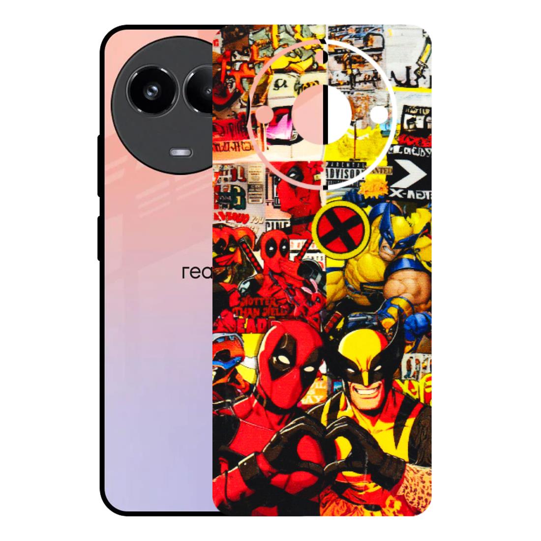 Realme Phone Skins (All Models) - Spidy Wolverine - 3D Embossed Finish (L-310) Realme 11 (5G)