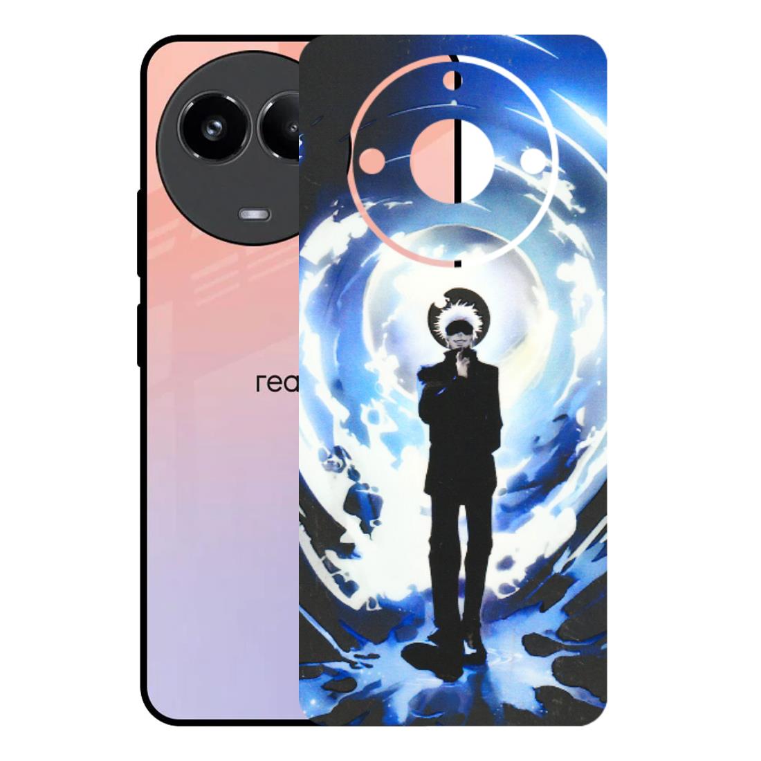 Realme Phone Skins (All Models) - Jujustu Kaisen Anime Manga - 3D Embossed Finish (L-317) Realme 11 (5G)