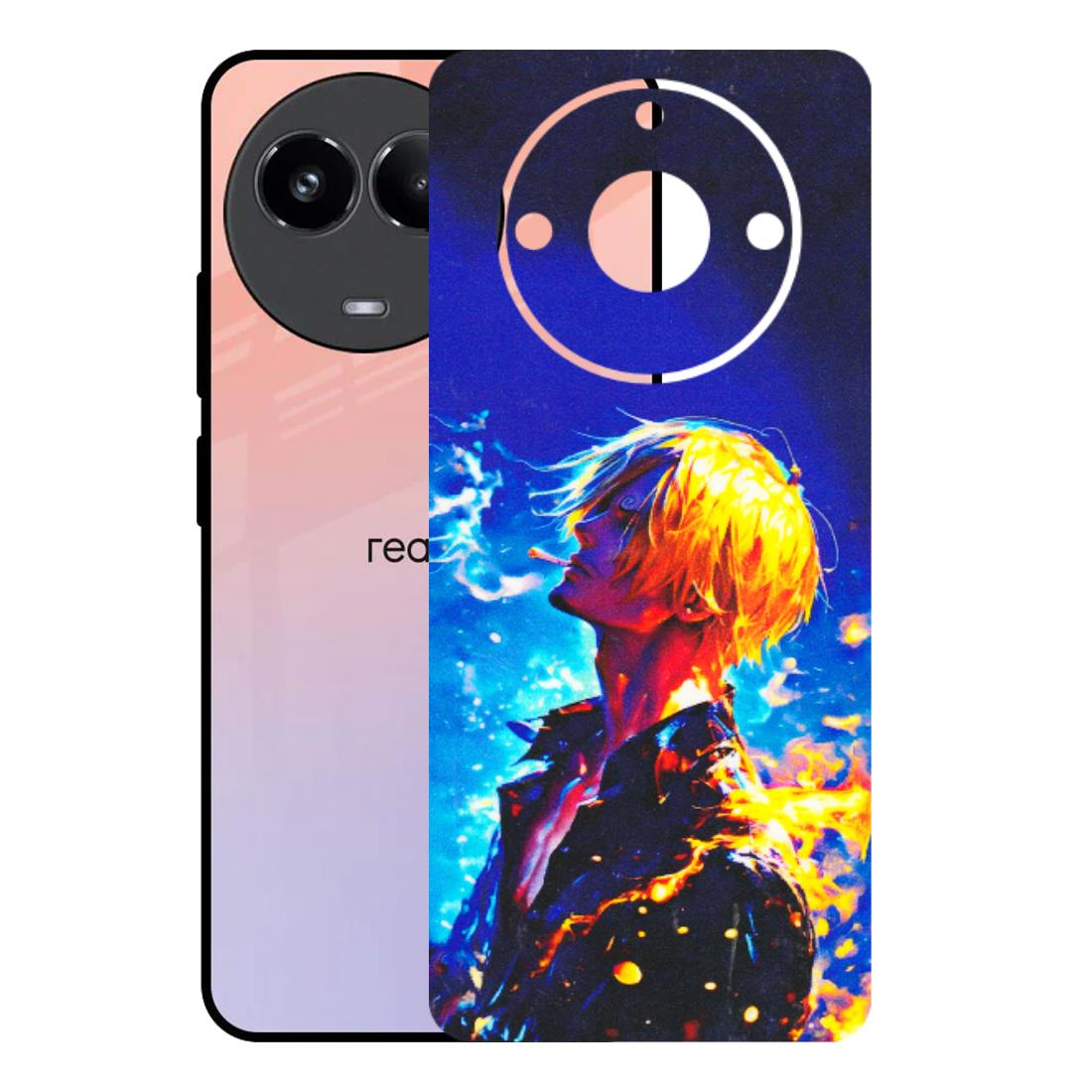 Realme Phone Skins (All Models) - Sanji Vinsmoke One Piece - 3D Embossed Finish (L-319) Realme 11 (5G)