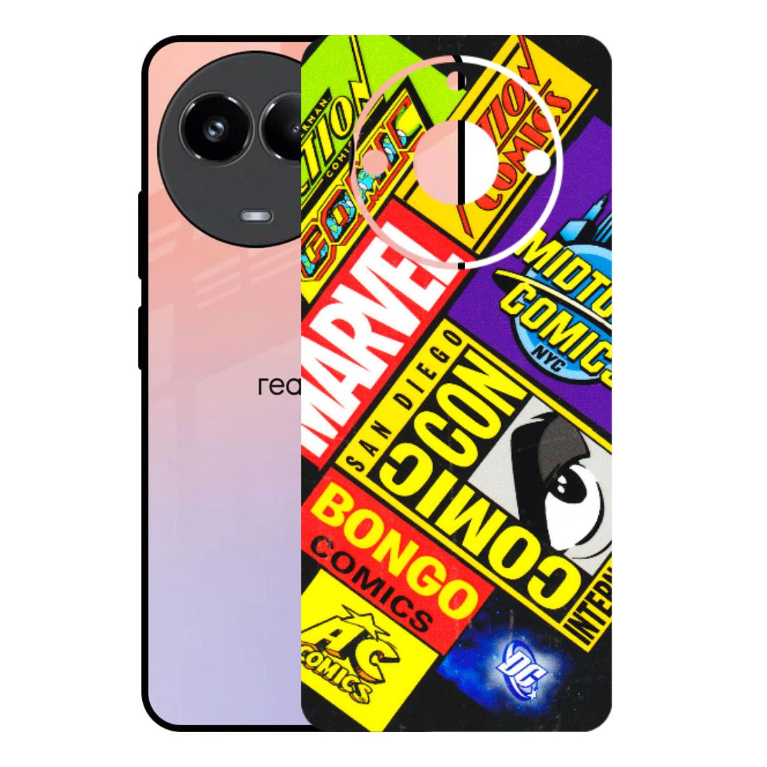Realme Phone Skins (All Models) - Bongo Comic Con - 3D Embossed Finish (L-325) Realme 11 (5G)
