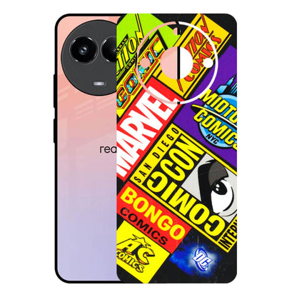 Realme Phone Skins (All Models) - Bongo Comic Con - 3D Embossed Finish (L-325) Realme 11 (5G)
