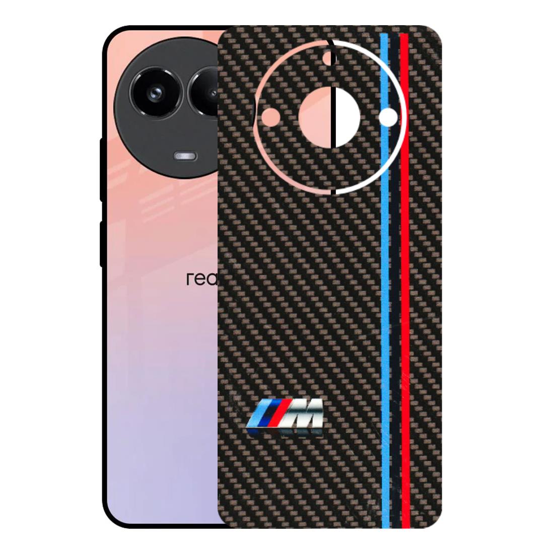 Realme Phone Skins (All Models) - BM Carbon Fiber Feels - 3D Embossed Finish (L-38) Realme 11 (5G)