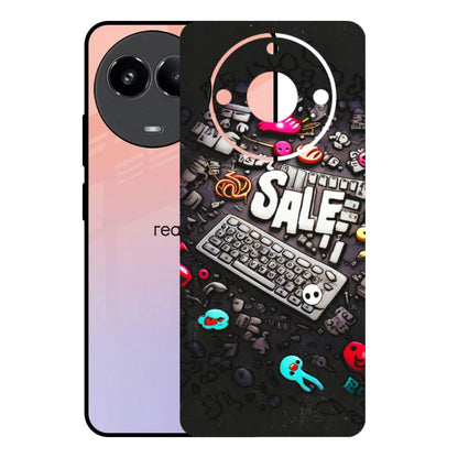 Realme Phone Skins (All Models) - Gadgets Sale - 3D Embossed Finish (L-50) Realme 11 (5G)