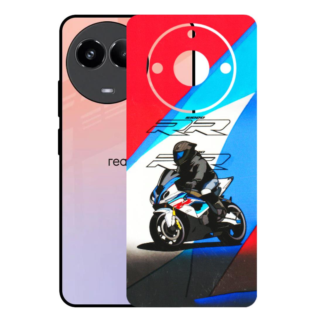 Realme Phone Skins (All Models) - Bikers Love - 3D Embossed Finish (L-58) Realme 11 (5G)