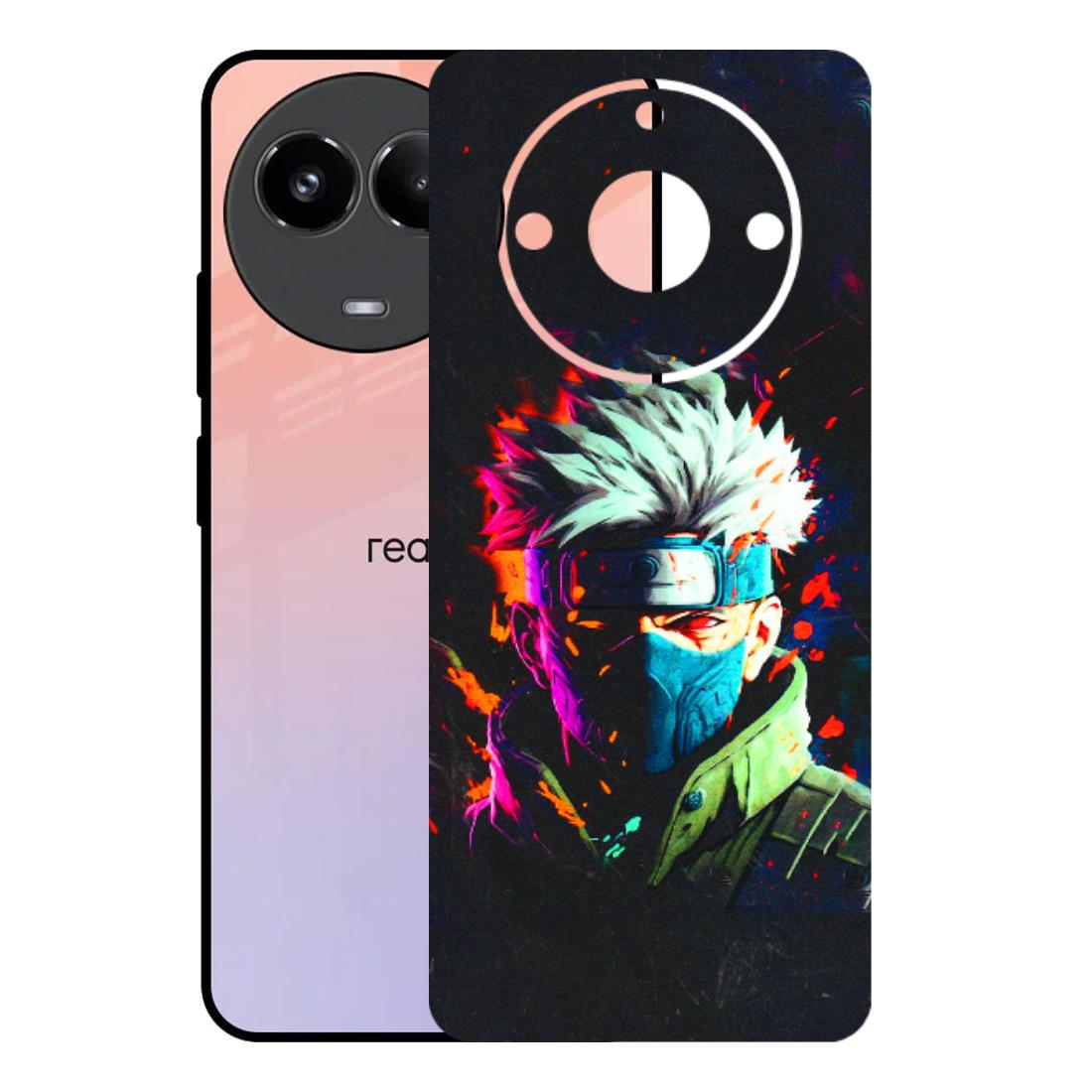 Realme Phone Skins (All Models) - Anime Cool Character - 3D Embossed Finish (L-59) Realme 11 (5G)