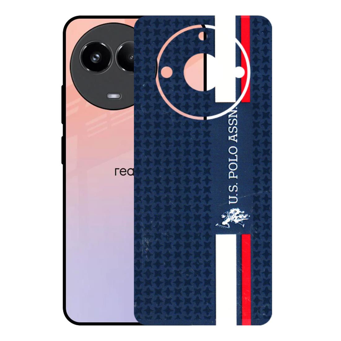 Realme Phone Skins (All Models) - US POLO Designer Brand - 3D Embossed Finish (L-65) Realme 11 (5G)