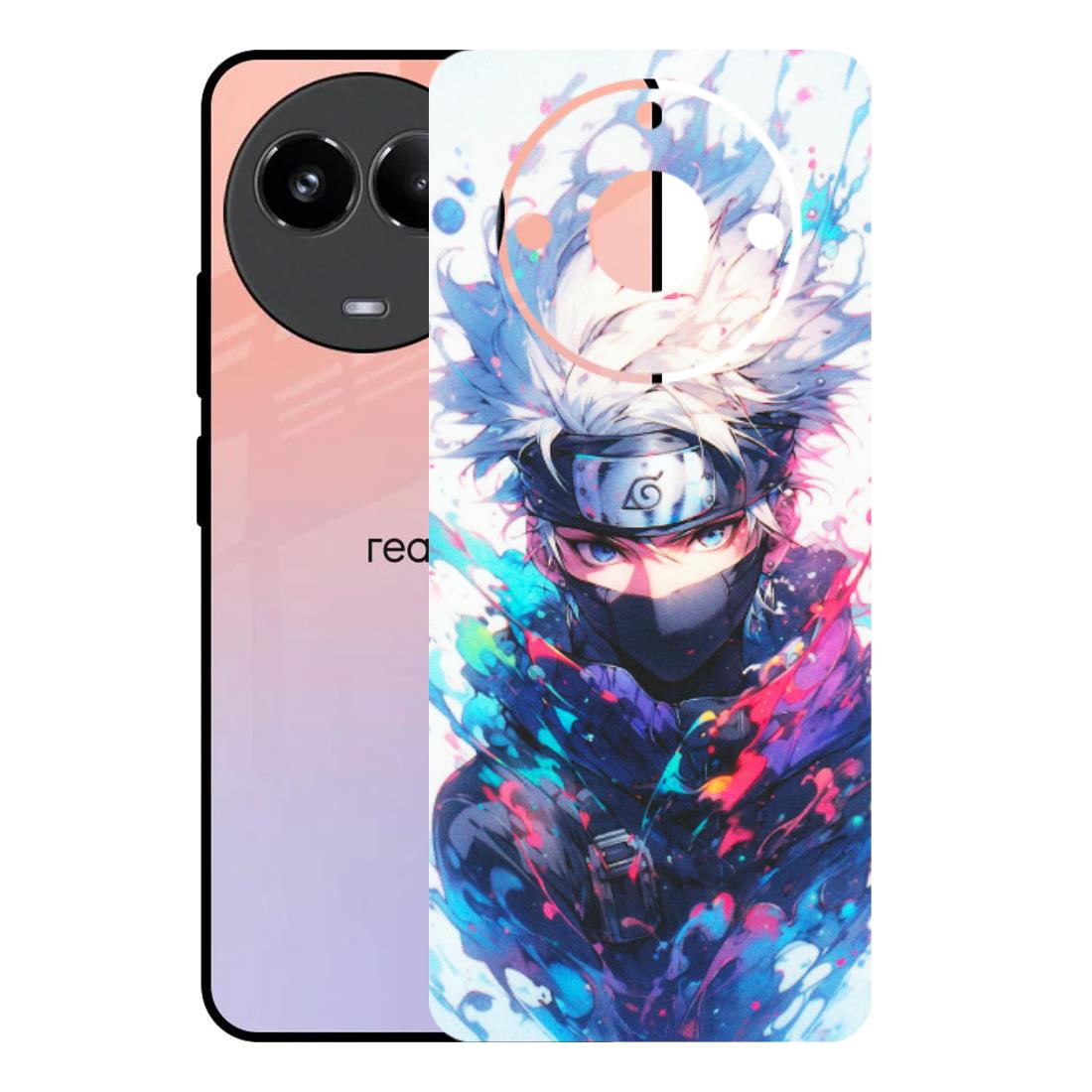 Realme Phone Skins (All Models) - Naruto Face Mask - Matte Finish (M-03) Realme 11 (5G)