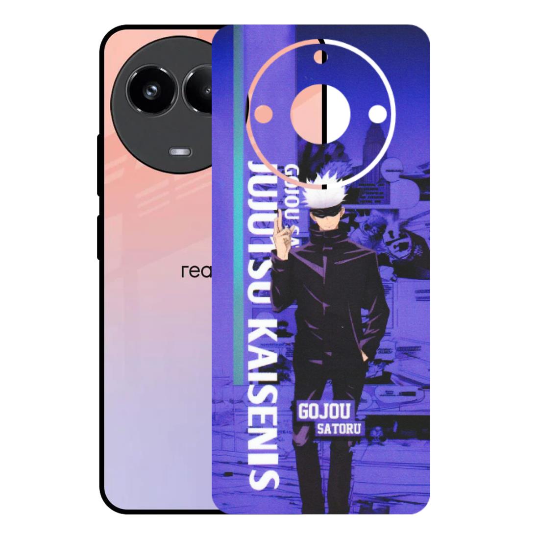 Realme Phone Skins (All Models) - Jujutsu Kaisen Gojo - Matte Finish (M-05) Realme 11 (5G)