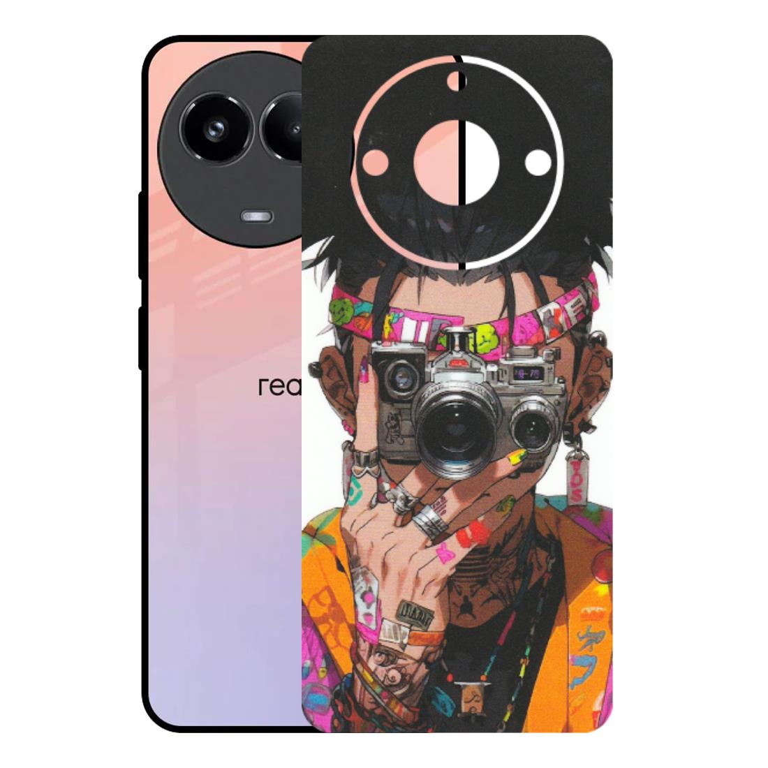 Realme Phone Skins (All Models) - Camera Lover Girl - Matte Finish (M-09) Realme 11 (5G)