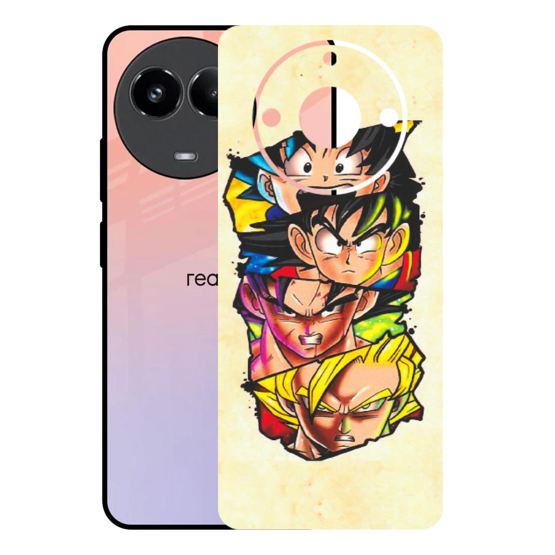 Realme Phone Skins (All Models) - Angry Multi Anime - Matte Finish (M-113) Realme 11 (5G)