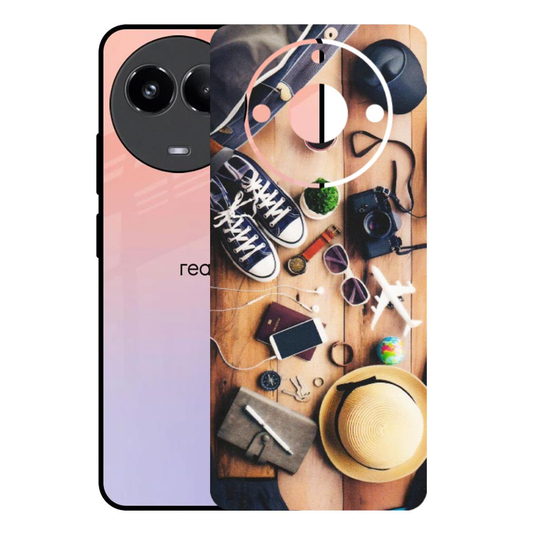 Realme Phone Skins (All Models) - Travel Wanderlust - Matte Finish (M-133) Realme 11 (5G)