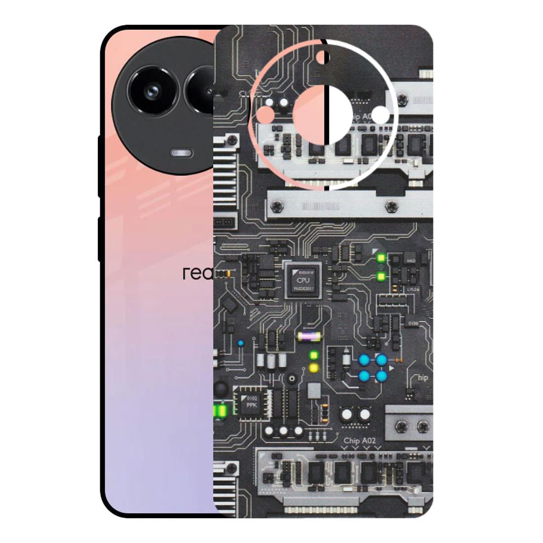 Realme Phone Skins (All Models) - Motherboard Internals - Matte Finish (M-135) Realme 11 (5G)