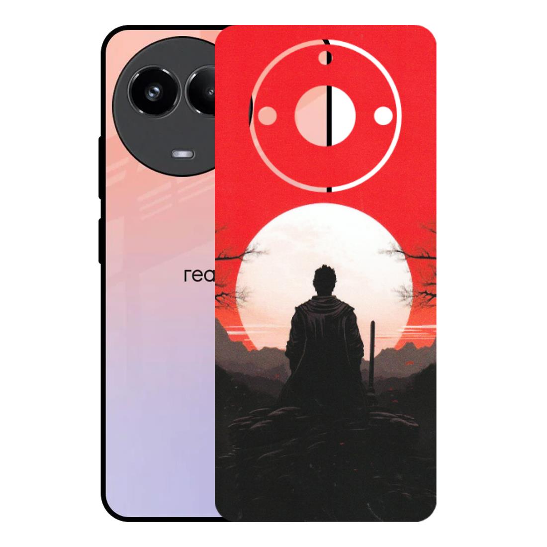 Realme Phone Skins (All Models) - Samurai Anime - Matte Finish (M-141) Realme 11 (5G)