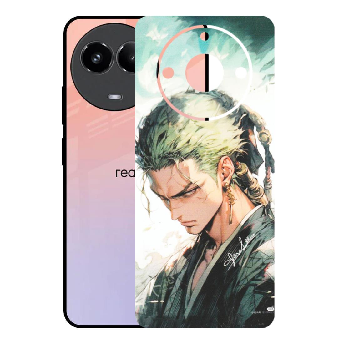 Realme Phone Skins (All Models) - Pirate Hunter One Piece Anime - Matte Finish (M-157) Realme 11 (5G)