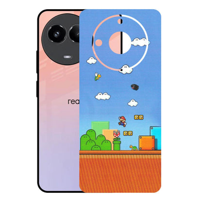 Realme Phone Skins (All Models) - Mario Game Scene - Matte Finish (M-24) Realme 11 (5G)