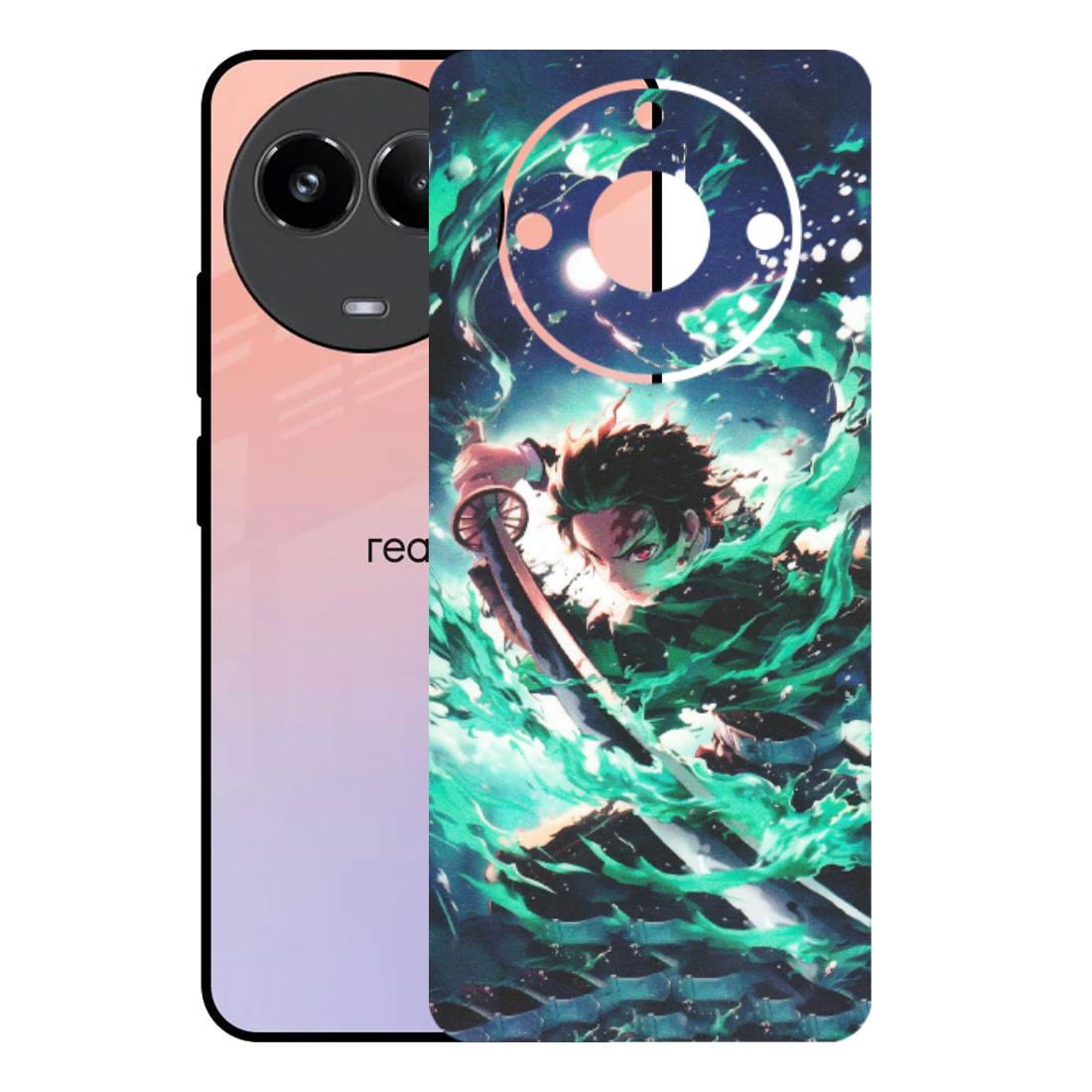 Realme Phone Skins (All Models) - Sword Fighter Anime - Matte Finish (M-29) Realme 11 (5G)