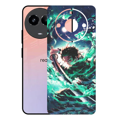 Realme Phone Skins (All Models) - Sword Fighter Anime - Matte Finish (M-29) Realme 11 (5G)