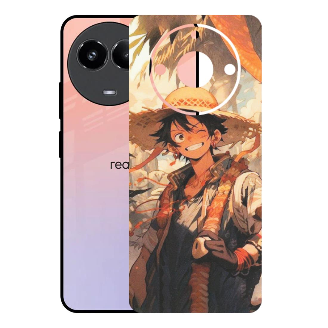 Realme Phone Skins (All Models) - Anime Character Smile - Matte Finish (M-33) Realme 11 (5G)