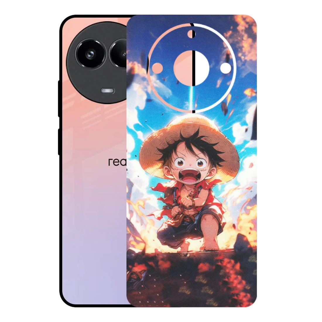 Realme Phone Skins (All Models) - Toon One Piece Cute Character - Matte Finish (M-35) Realme 11 (5G)