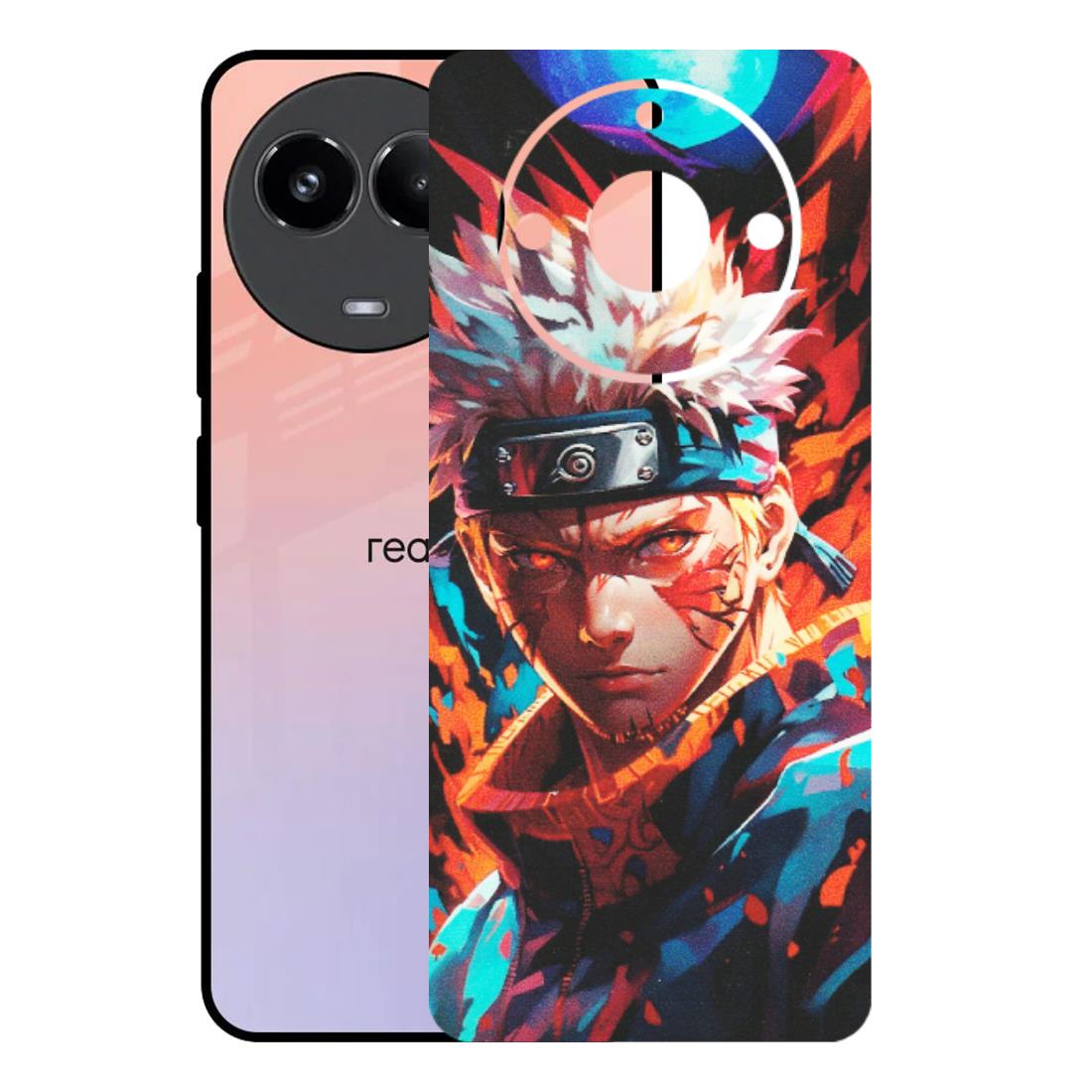 Realme Phone Skins (All Models) - Anime Ferocious Character - Matte Finish (M-44) Realme 11 (5G)
