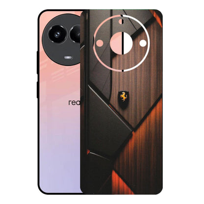 Realme Phone Skins (All Models) - Lambo Beauty Wood Pattern Sober - Matte Finish (M-51) Realme 11 (5G)