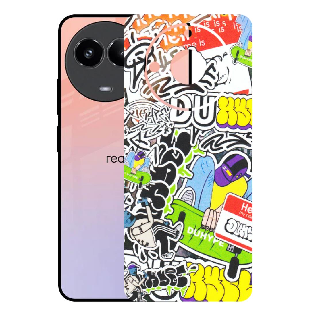 Realme Phone Skins (All Models) - Dope Graffiti - Matte Finish (M-61) Realme 11 (5G)