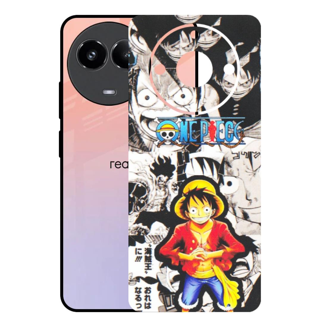 Realme Phone Skins (All Models) - One Piece B&W - Matte Finish (M-63) Realme 11 (5G)